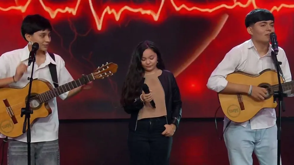 Tres hermanos sanjuaninos emocionaron en el programa de Guido Kaczka y cantaron para ayudar a su familia. 