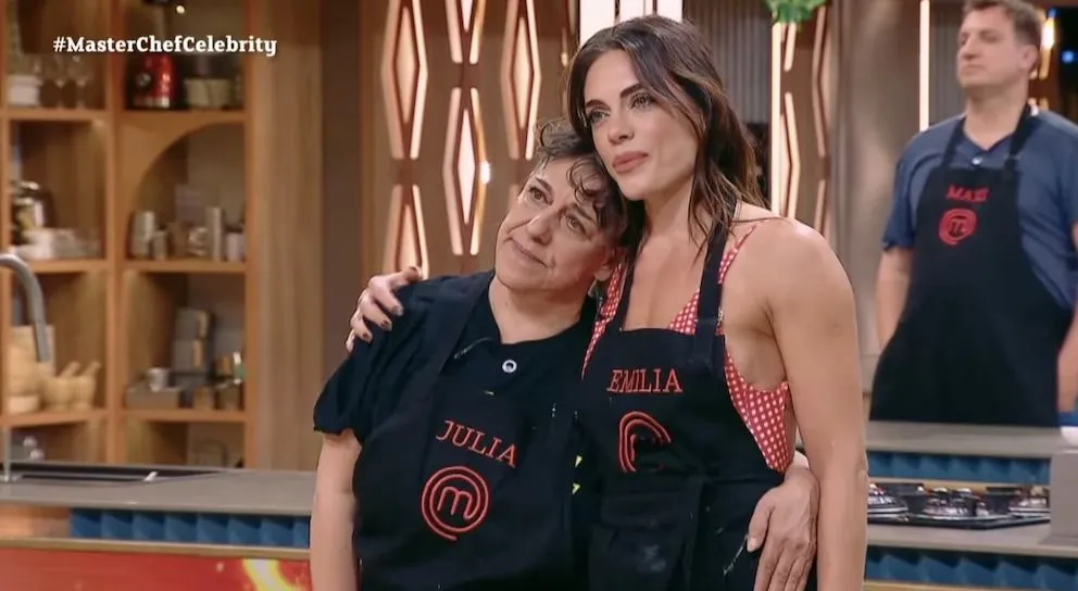 La noche de MasterChef Celebrity terminó con la eliminación de Julia Calvo. 