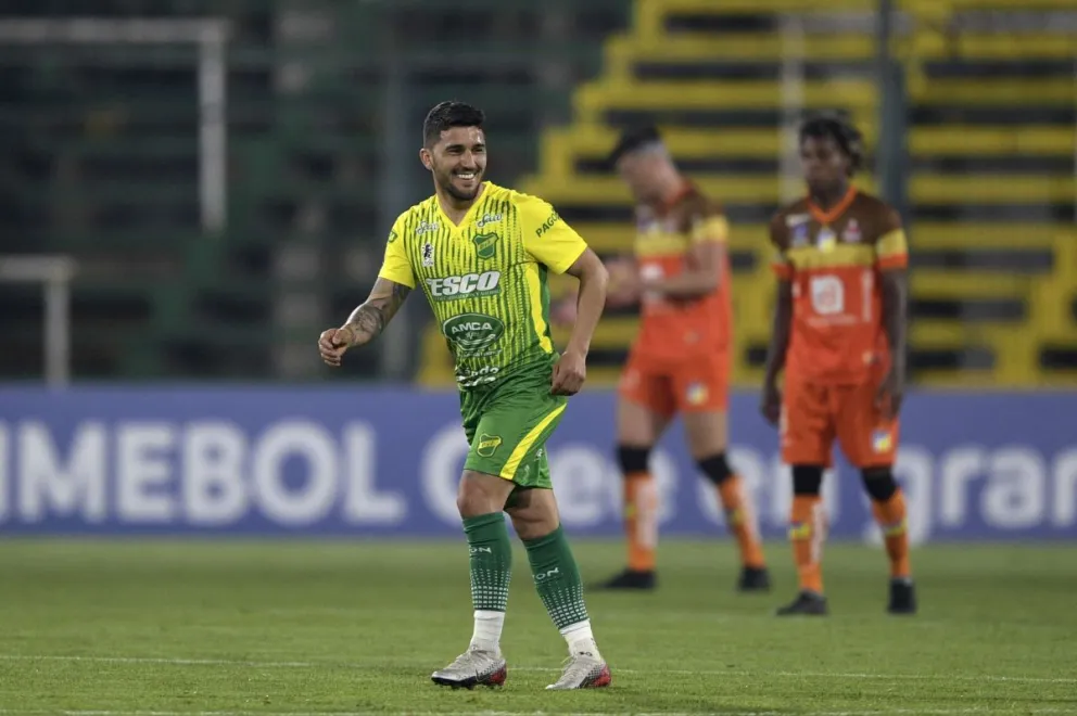 Antecedente. Gabriel Hachen pasó por Defensa y Justicia e incluso disputó la Copa Libertadores.