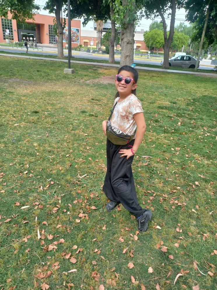 Alma, de 11 años, quien falleció estando internada en el Hospital Rawson el pasado 26 de noviembre.