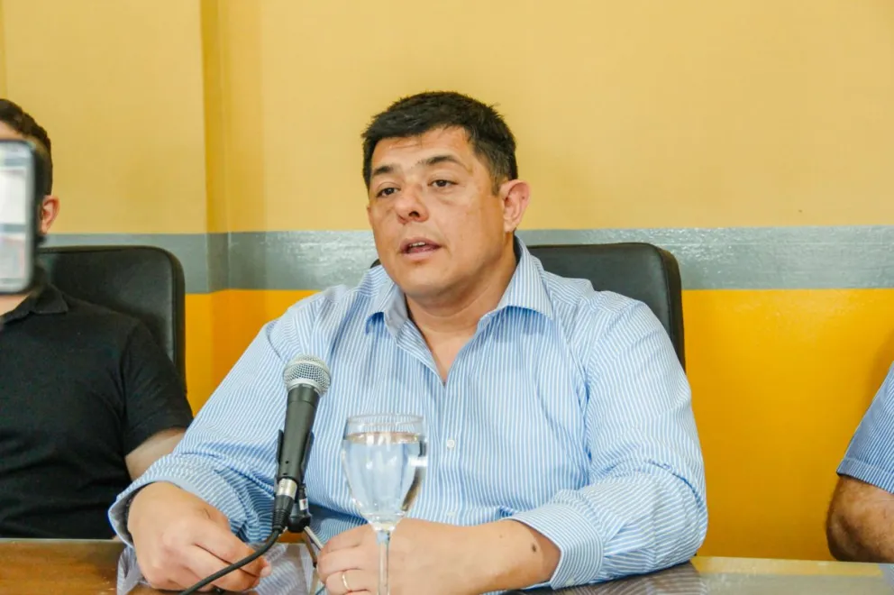 Matías Espejo, intendente de Jáchal.