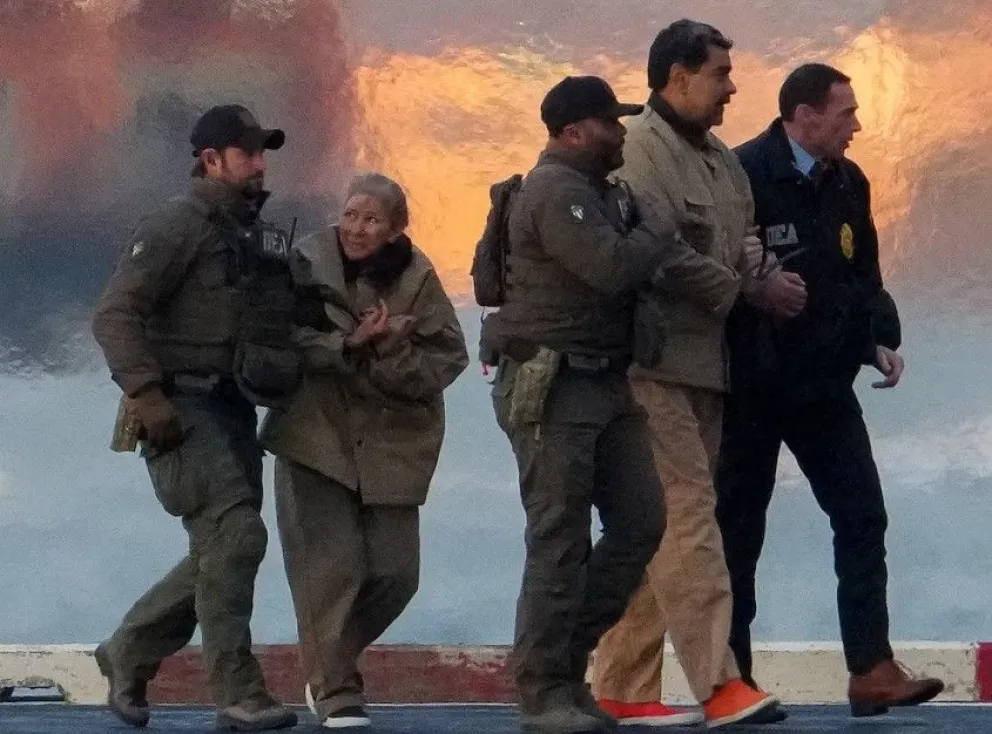 Nicolás Maduro detenido.