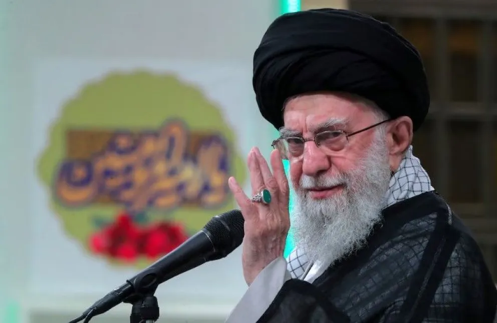 El líder supremo ayatolá Alí Khamenei.
