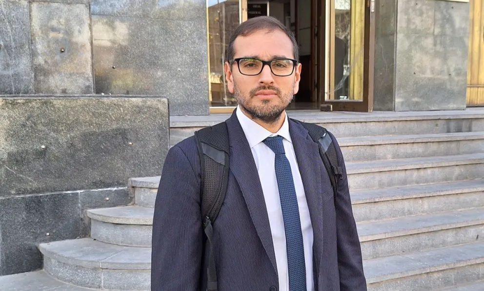 Acusador. El fiscal Fernando Alcaraz realizó el control de acusación contra los acusados y pidió que sean castigados con 6 años de prisión.