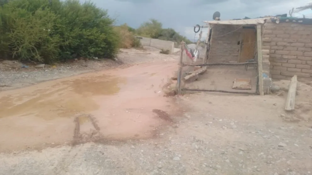 asentamiento Las Colminas en calle 16 - Pocito