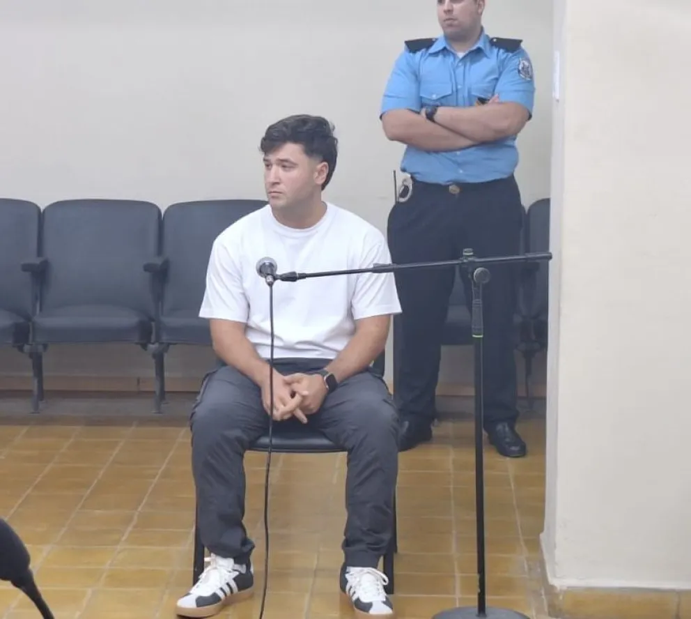 Fabricio Gilberto Gioja, nieto del exgobernador José Luis Gioja, fue imputado por el siniestro vial ocurrido en julio del año pasado. Foto 0264Noticias.