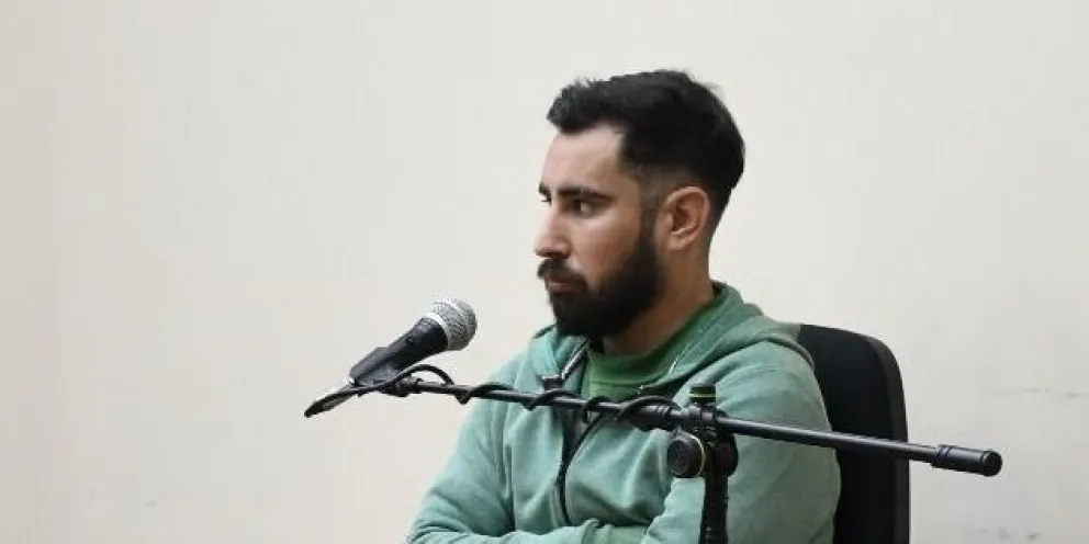 Varela en 2023, cuando fue condenado por estafar a 21 familias con carpetas de viviendas