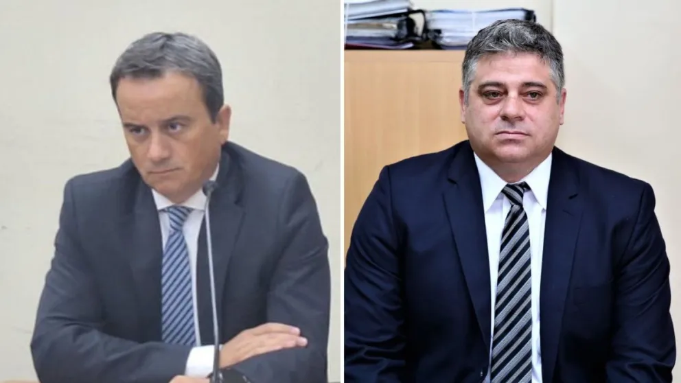 A cargo. El fiscal Sebastián Gómez y su colega Francisco Pizarro lideran la investigación de la causa por la denuncia por presuntas irregularidades en el Acueducto Gran Tulum.