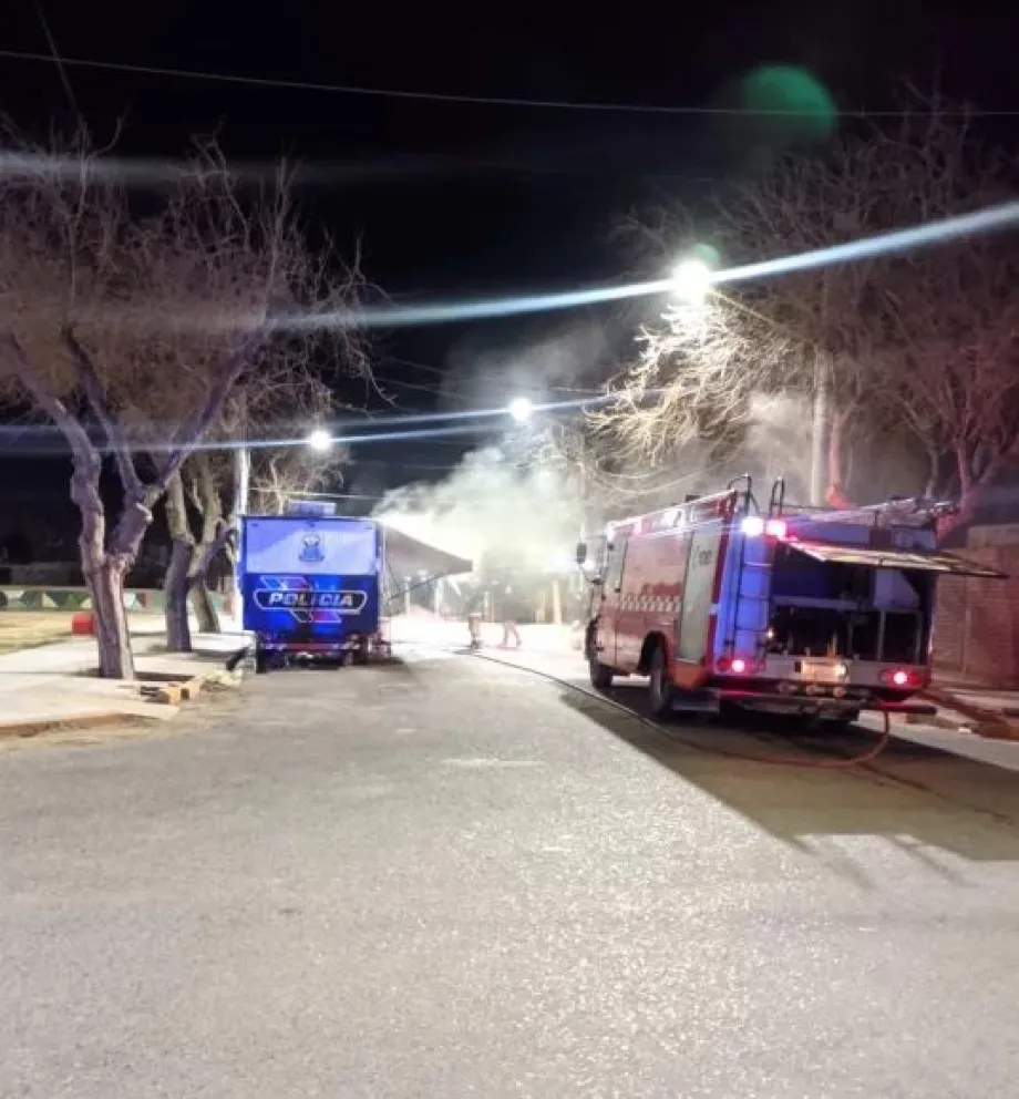 Foto archivo de otro ataque ocurrido también en una casilla policial.