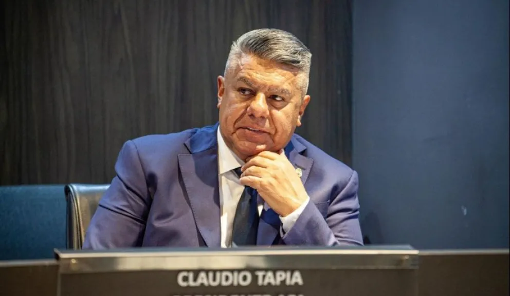 El sanjuanino, Claudio 'Chiqui' Tapia.