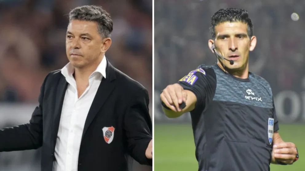 Marcelo Gallardo y Andrés Merlos.