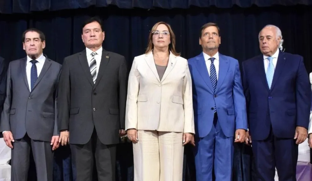 En pleno. La Corte de Justicia, con la presidencia de Adriana García Nieto, encaró un proyecto de ley para la creación de cinco cargos de magistrados. La definición estará en la Legislatura.