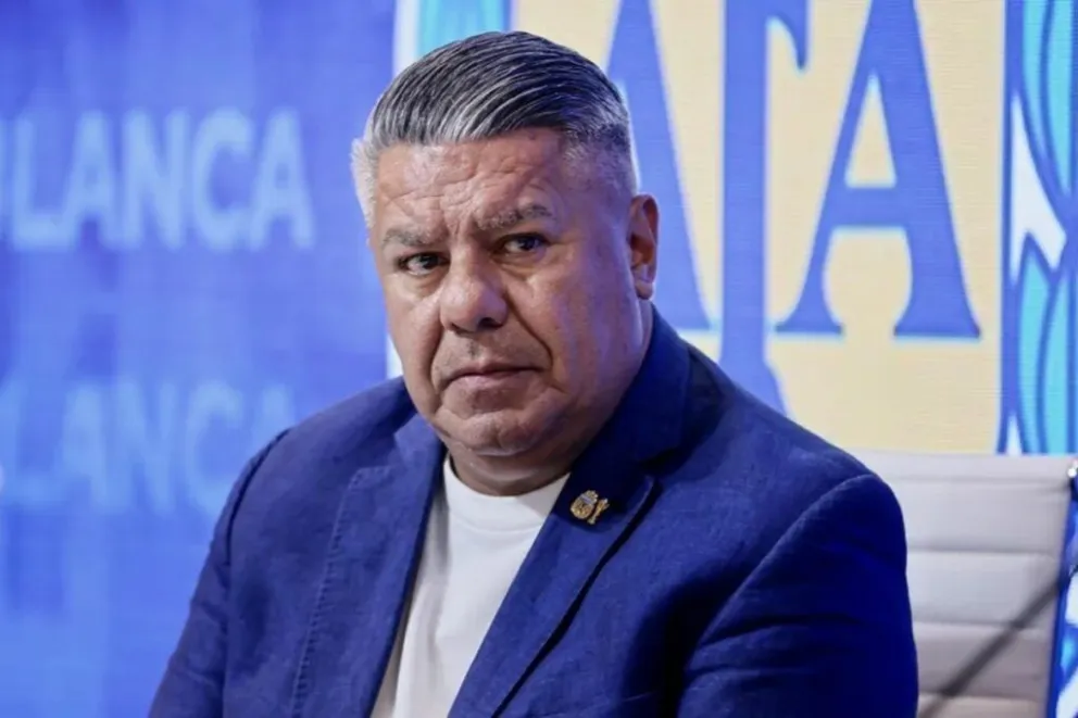 El sanjuanino, Claudio Fabián Tapia, preside la AFA desde el 2017.