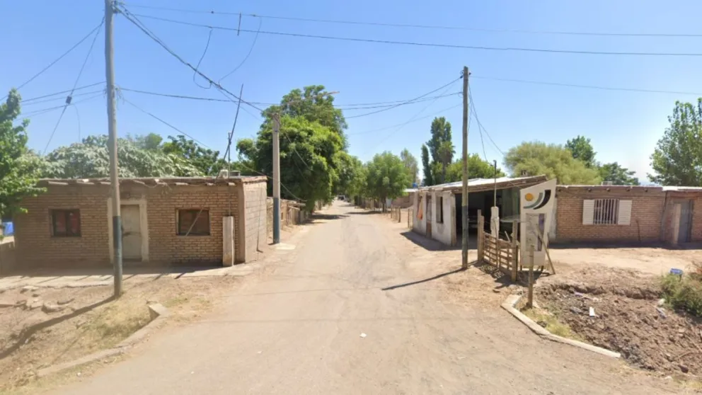 Panorámica del Loteo Municipal, en el departamento 9 de Julio.