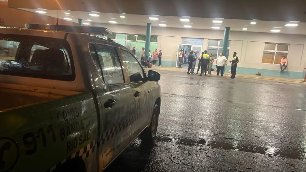 El hospital a donde ingresó el bebé recién nacido que fue abandonado al costado de la ruta.