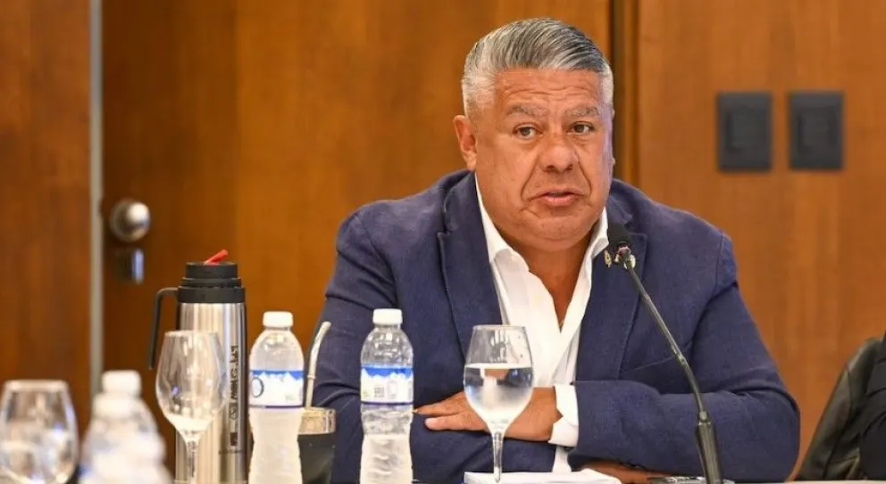 El sanjuanino que preside la AFA, Claudio Tapia.