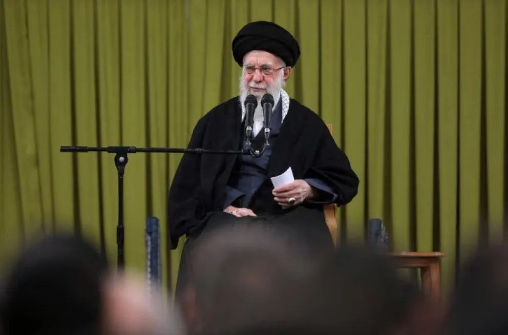Ali Khamenei, el líder supremo de Irán.