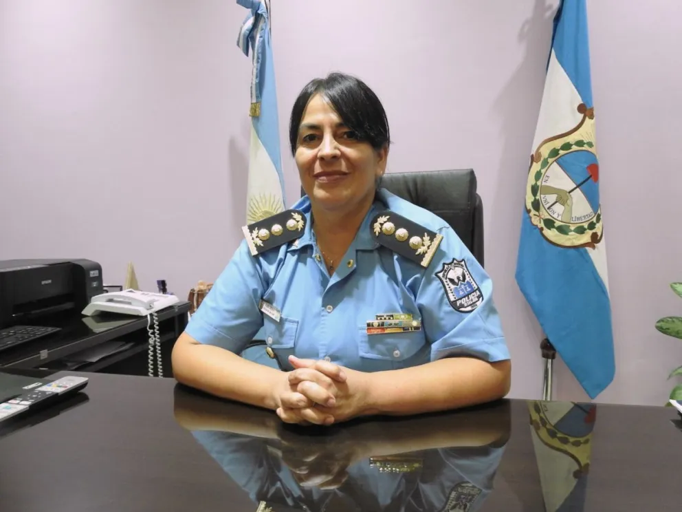 Cintia Araceli Álamo está a días de pasar a retiro y dejar su función como Subjefa de la Policía de San Juan, rango al que nunca había llegado una mujer.