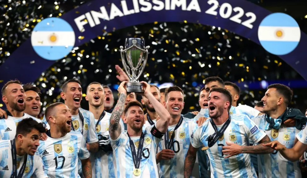Argentina ganó la edición 2022 de la Finalissima.