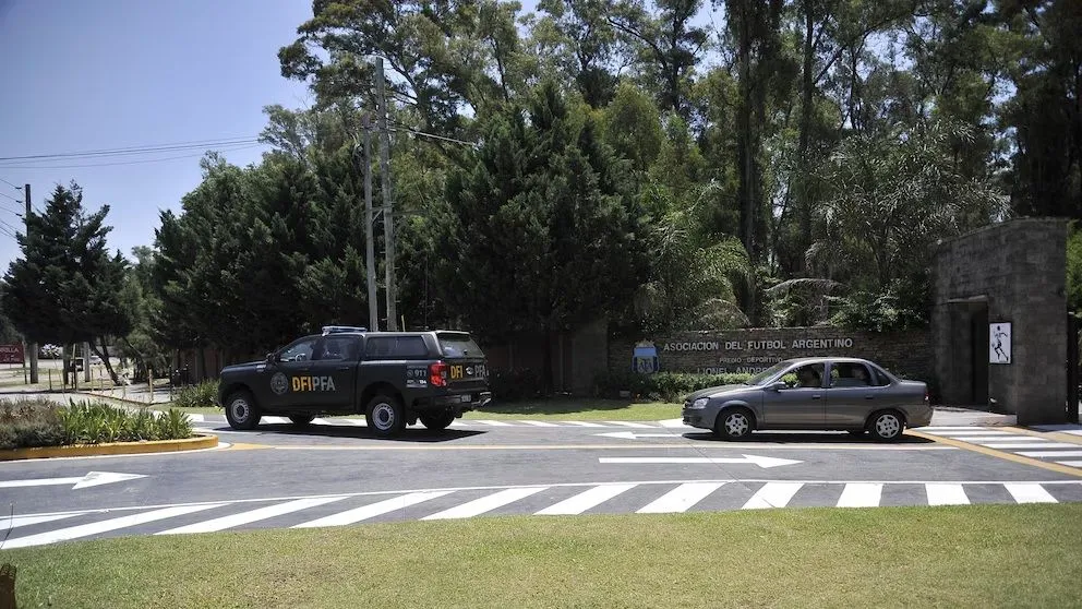 Nuevos allanamientos en el predio de la AFA de Ezeiza.