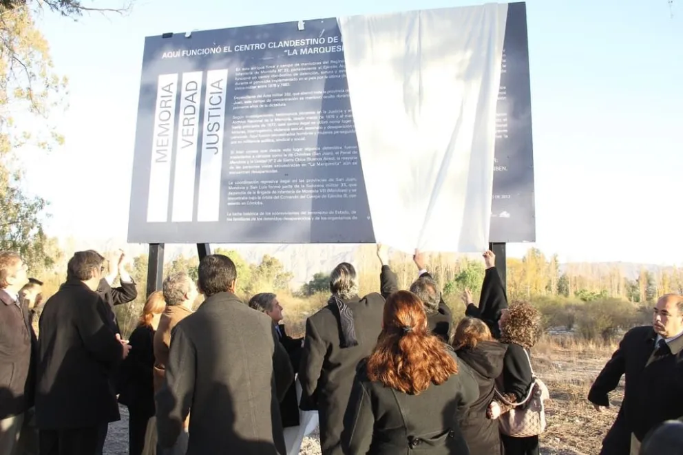 Temible. La Marquesita se convirtió en el más tenebroso Centro Clandestino de Detención durante la dictadura. Fue señalizado como tal en 2013.