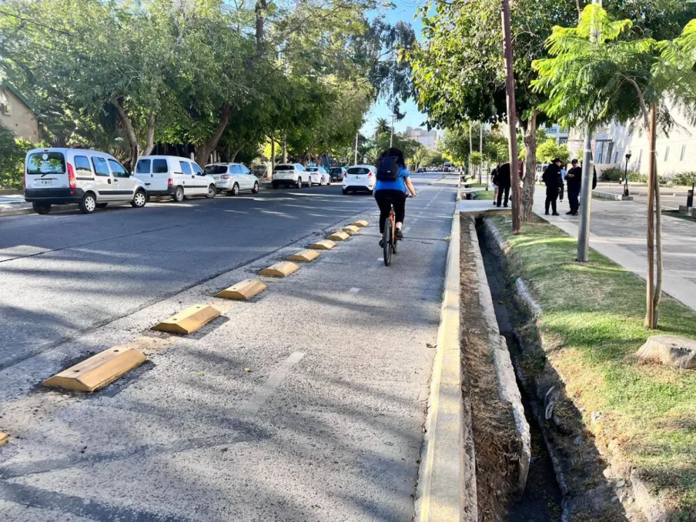 Susana Lacíar sumará una bicisenda a los sectores que ya existen en Capital. 