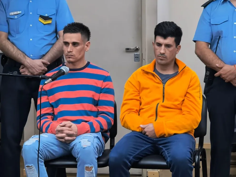 Julio Castro y Franco Gómez imputados por el homicidio de Diego Andreoni, el futbolista amateur. Fotos 0264Noticias.