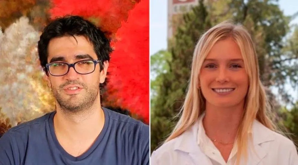 Hernán Bovieri y Delfina Lanusse, los médicos acusados de robar fármacos para fiestas privadas del Hospital Italiano.