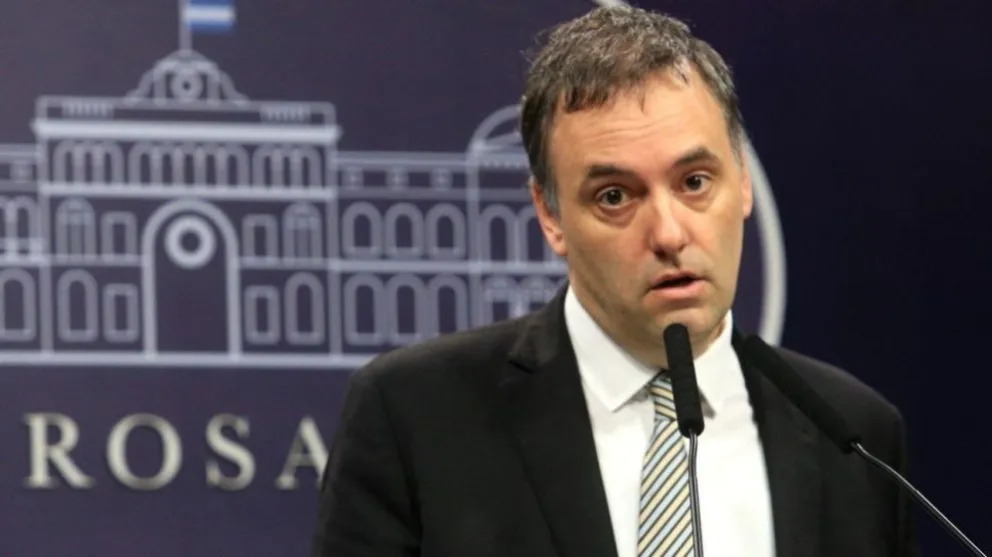 Manuel Adorni, jefe de Gabinete.