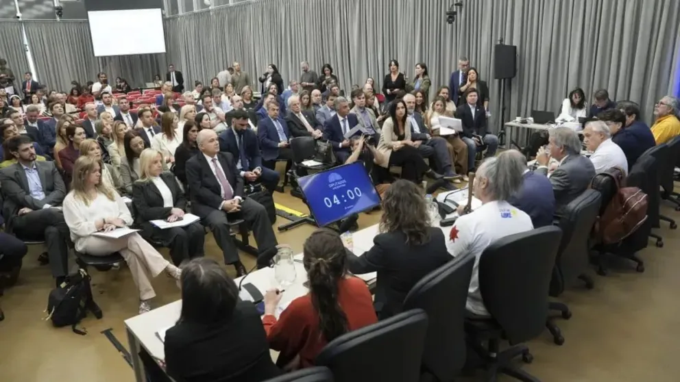 La audiencia pública en Diputados por la ley de Glaciares.