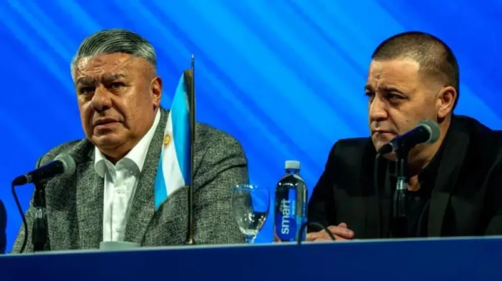 Claudio Tapia y Pablo Toviggino, los principales dirigentes de la AFA en la actualidad.