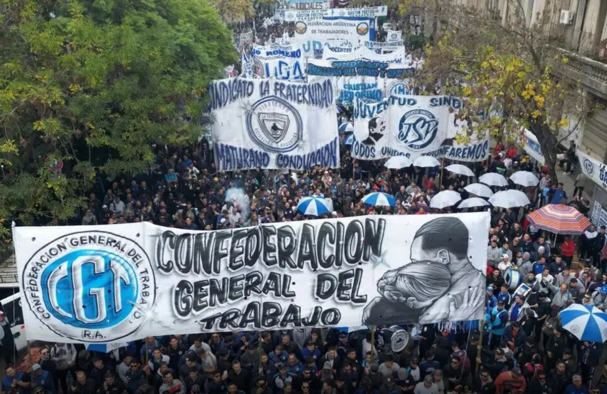La CGT anunció una movilización a Plaza de Mayo para el 30 de abril ...