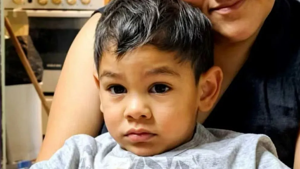 Ángel tenía 4 años.