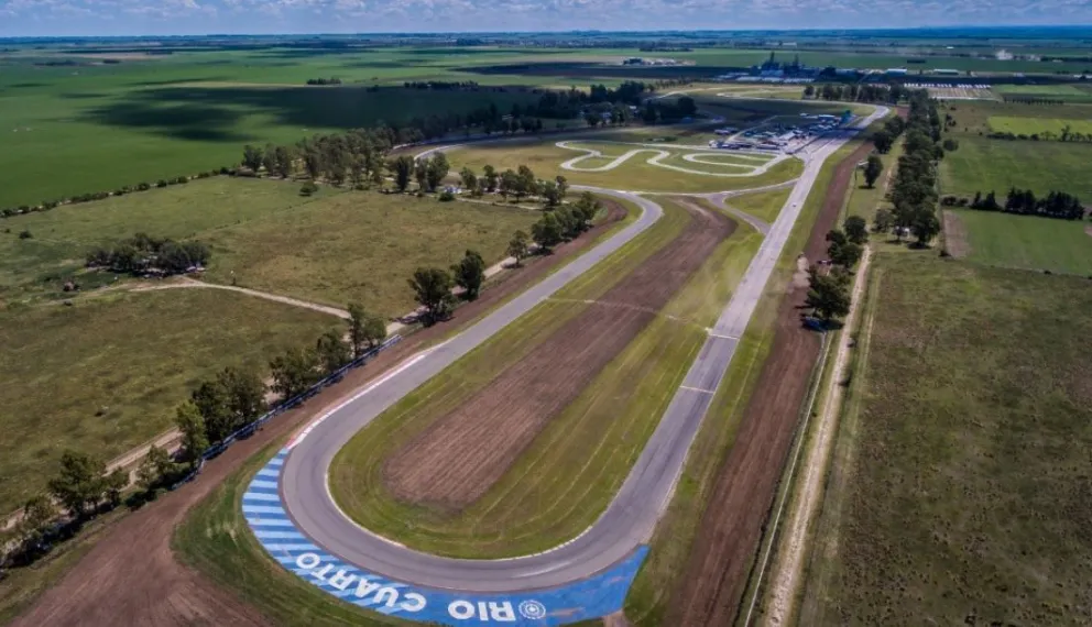 El escenario que tendrán desde el jueves los Argentinos de Ruta, en Córdoba.