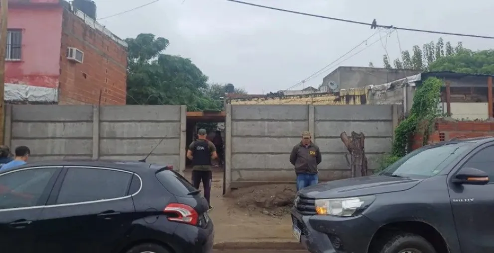 El operativo donde fue encontrada la sanjuanina, de 21 años.