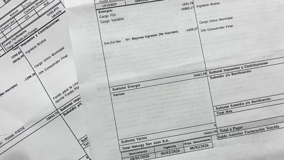 El Cargo Único Municipal es un ítem que figura en la boleta de la luz tanto de Naturgy como de Decsa. 