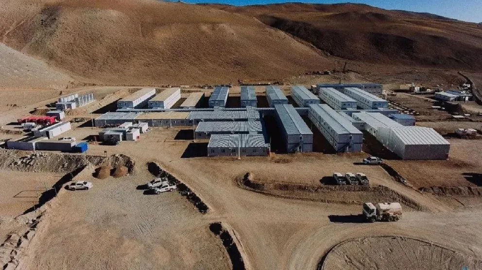 El campamento Vicuña.