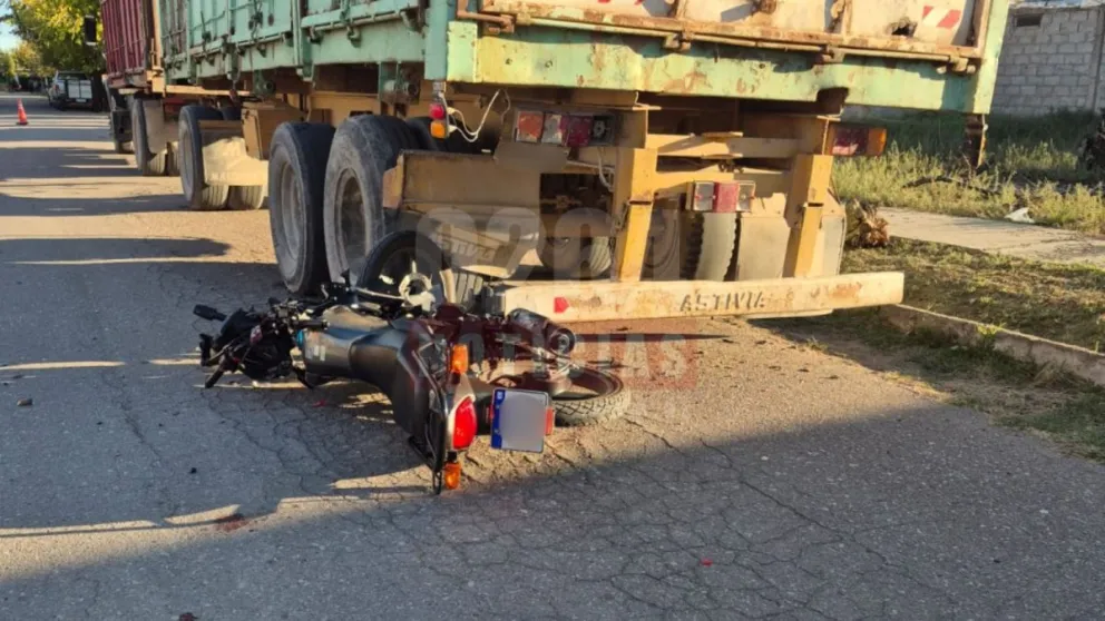 Zona del siniestro vial