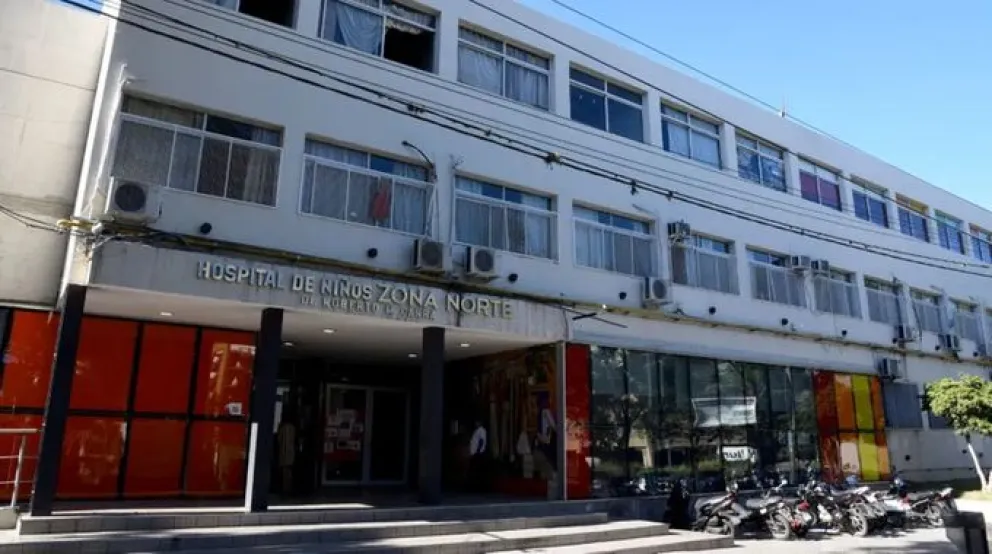 El bebé fue atendido en el Hospital de Niños Zona Norte, de Rosario.