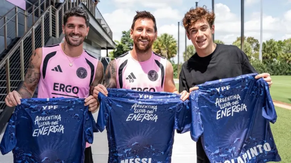 De Paul, Messi, y Colapinto