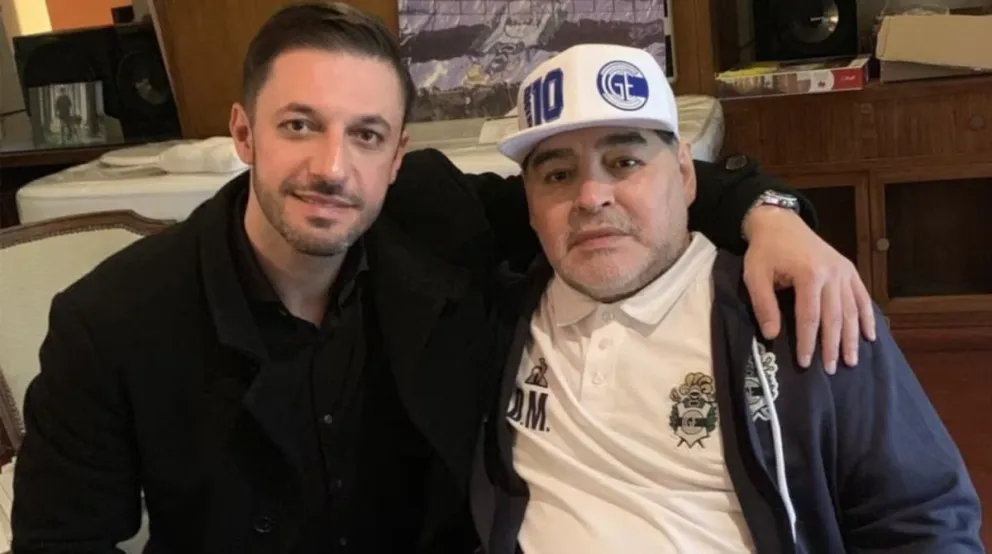 Abogado Moral y Diego Maradona