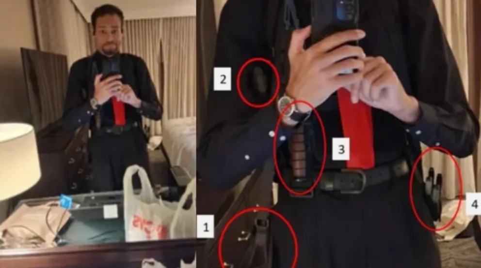 Intento de asesinato contra Donald Trump: el atacante se tomó una selfie armado minutos antes del ataque. 