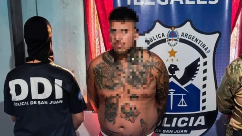 Joven detenido en Chimbas