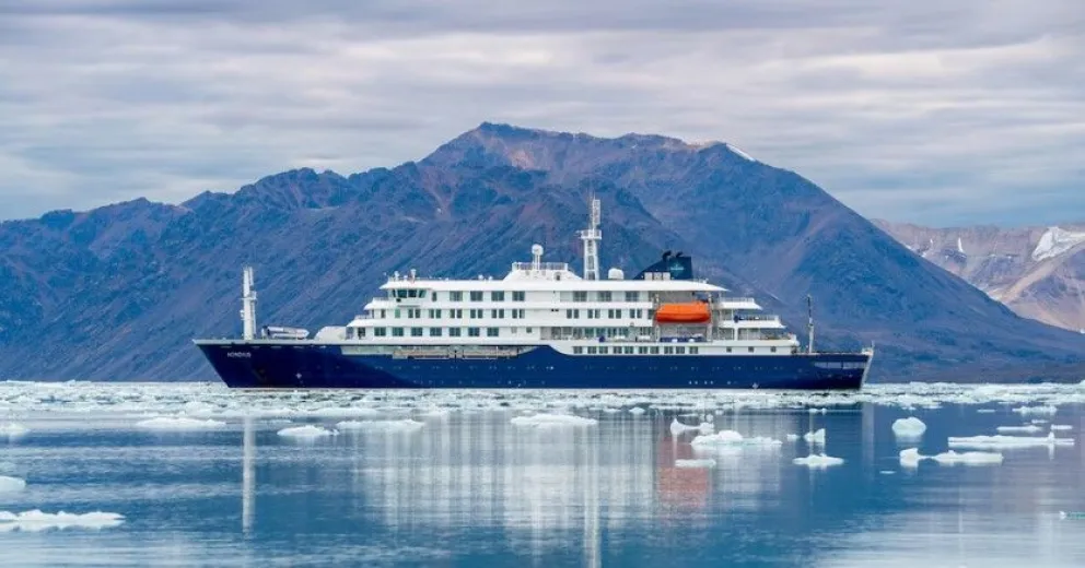 El crucero está varado en la isla de Cabo Verde.