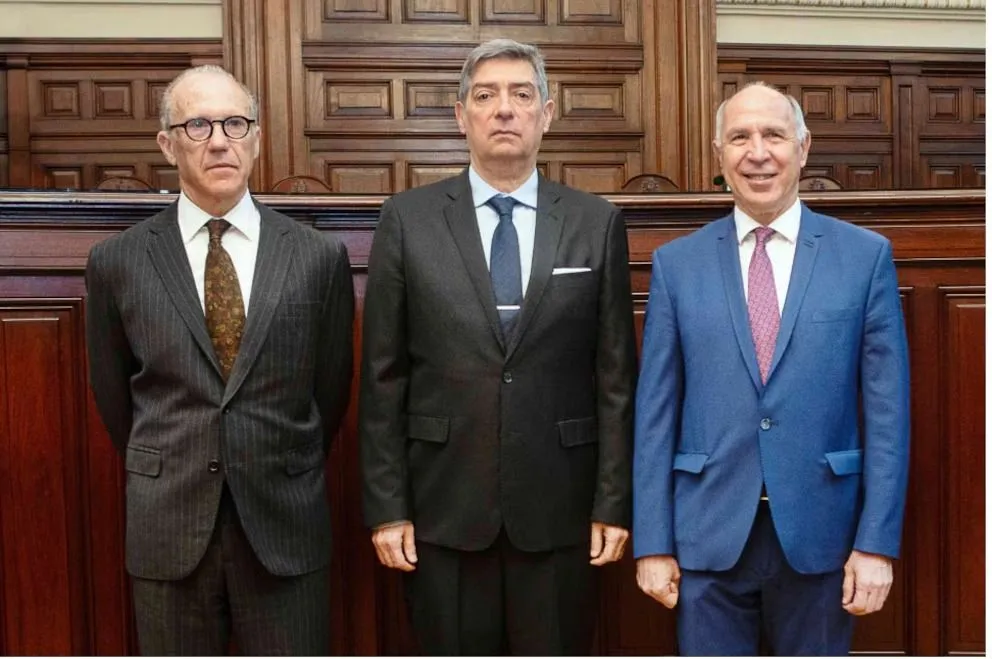  Horacio Rosatti, Ricardo Lorenzetti y Carlos Rosenkrantz