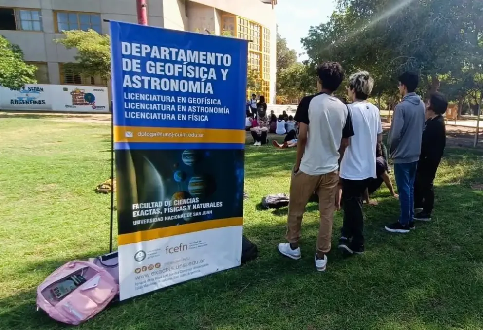 El Departamento de Geofísica pertenece a la Facultad de Ciencias Exactas de la UNSJ.