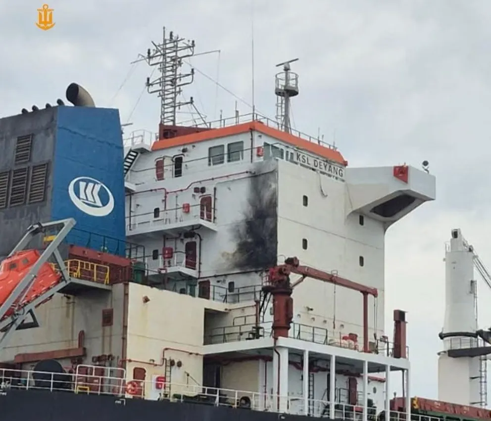 Un drone ruso impacta un carguero chino en el mar Negro, según Ucrania.