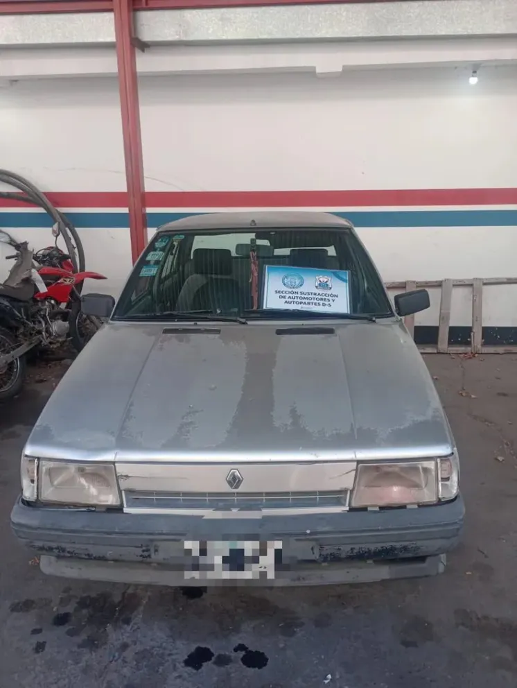 auto robado en Capital