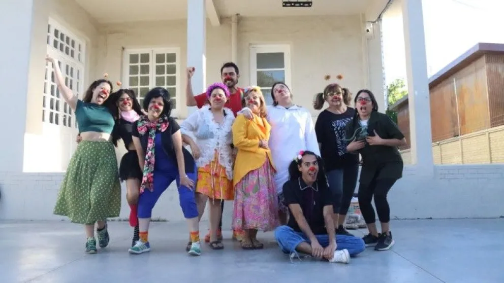 taller intensivo de clown en el Chalet Cantoni