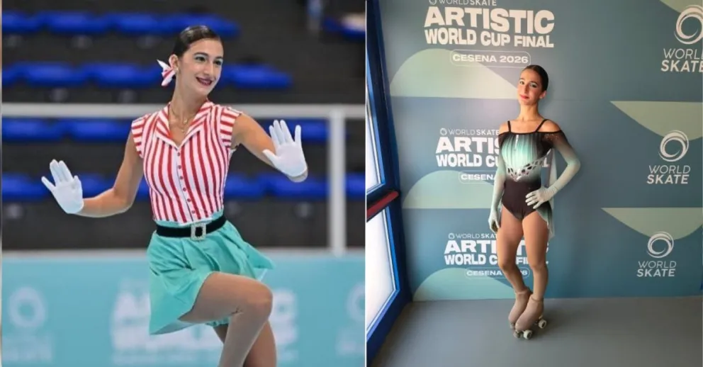 Sara Toia, durante el Mundial en Italia.
